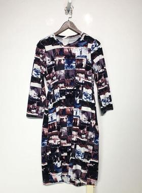 AELD系列 HH02133 时尚连衣裙品牌女装折扣颦