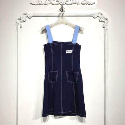 欧系列 D83848 时尚连衣裙品牌女装折扣颦