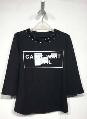 需舞系列 D96432 时尚T恤品牌女装折扣备