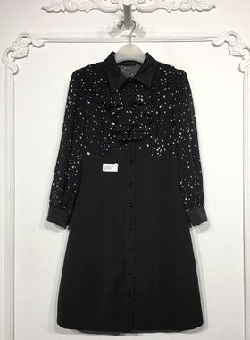 VE系列 8225S027 时尚连衣裙品牌女装折扣颦