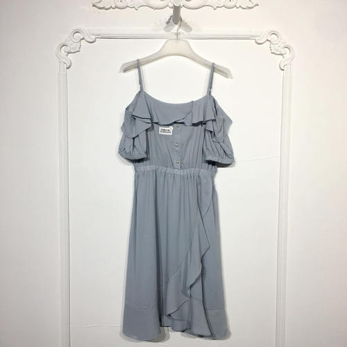 潮系列 8185S284 时尚连衣裙品牌女装折扣颦