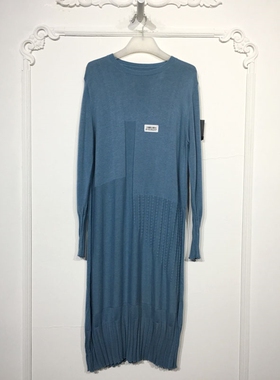 西树系列 8153S237 时尚针织连衣裙品牌女装折扣颦