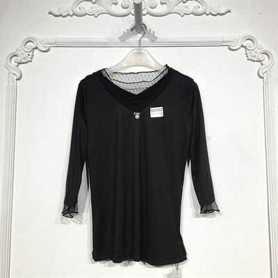 乔系列 D87512 时尚上装品牌女装折扣颦