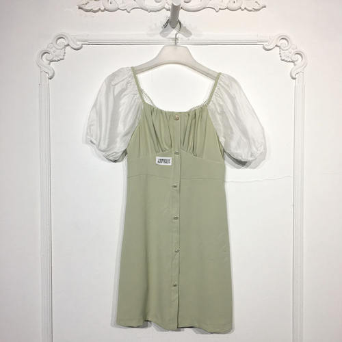 M.L系列 8201S021 时尚连衣裙品牌女装折扣颦