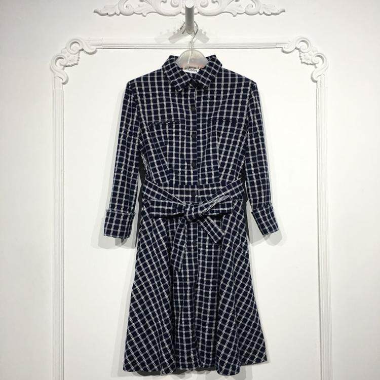 UGC系列 8163S094 时尚连衣裙品牌女装折扣颦