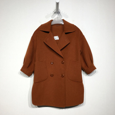 时尚双面呢外套品牌童装折扣