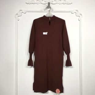 针织连衣裙品牌女装 时尚 折扣颦 8125S140 乔系列