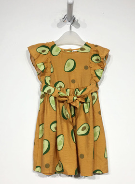 潮系列 PF11865 时尚连衣裙品牌童装折扣