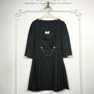 魔系列  8130S093 时尚连衣裙品牌女装折扣颦