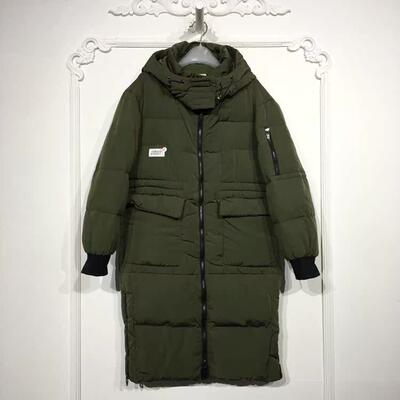 艾O系列 8152S064 时尚长款羽绒服品牌女装折扣颦