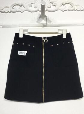 潮系列 8153S140 时尚短裙品牌女装折扣颦