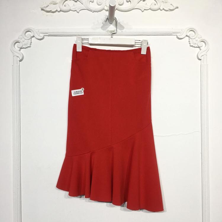 N系列 8209S121 时尚半身裙品牌女装折扣颦