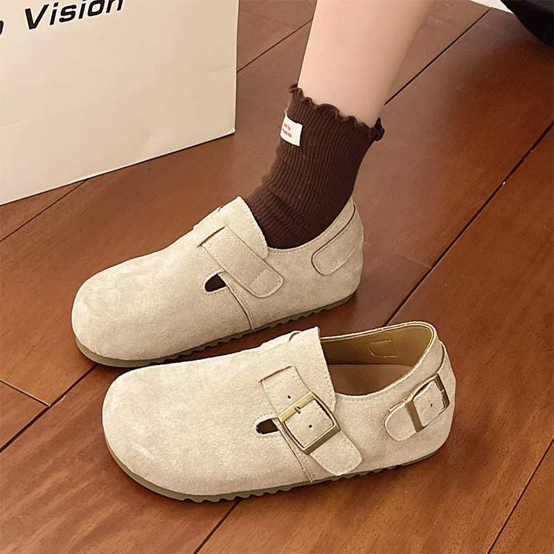 全包勃肯鞋女软底鞋子2026新款爆款早春季软底豆豆鞋休闲博肯单鞋,女鞋,勃肯鞋/软木鞋,淘宝优惠券,粉丝福利购,淘宝优惠卷