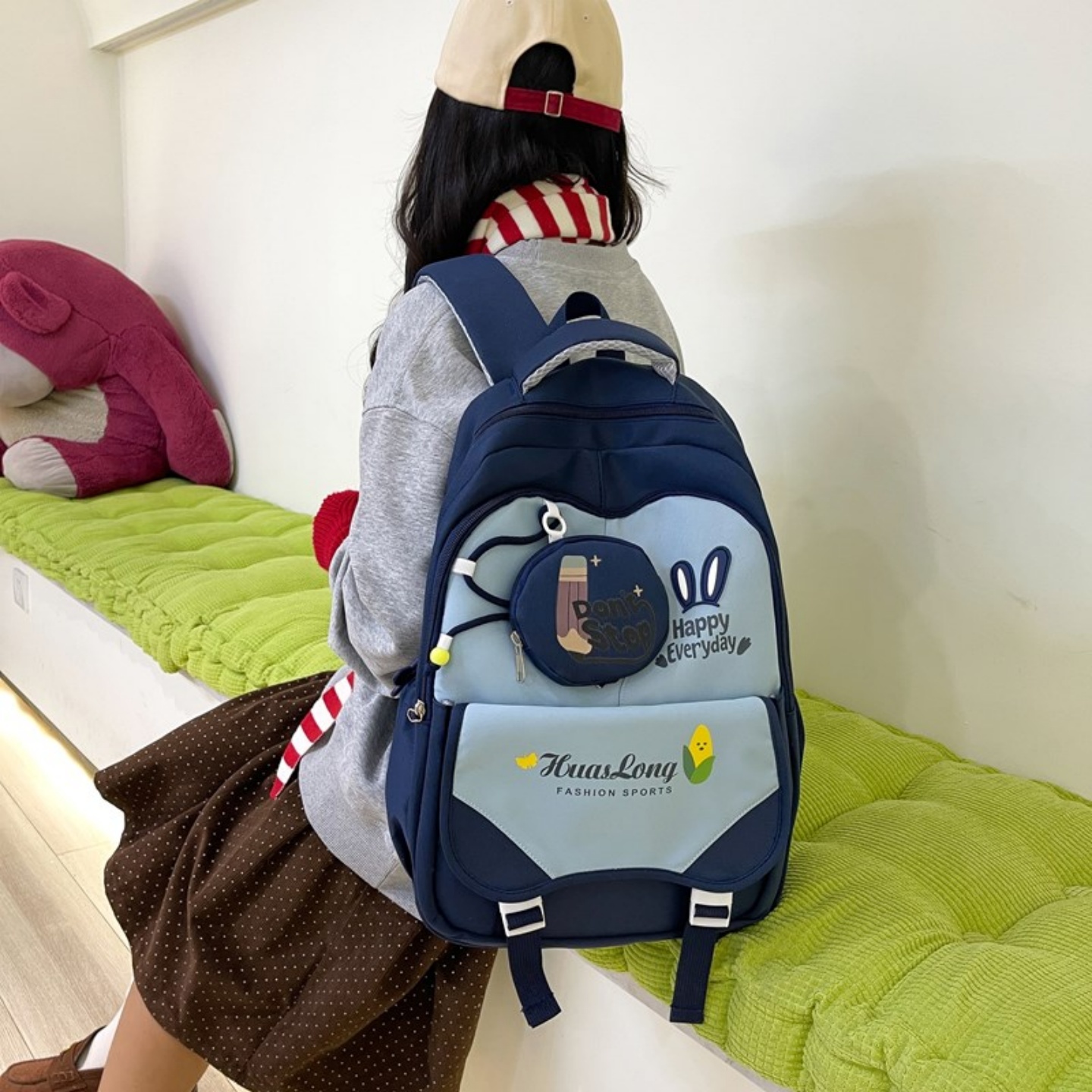 书包女2025新款初中大容量