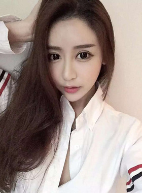 春季新款白色衬衫男女装长袖上衣牛津纺bf风宽松工装打底jk衬衣OL