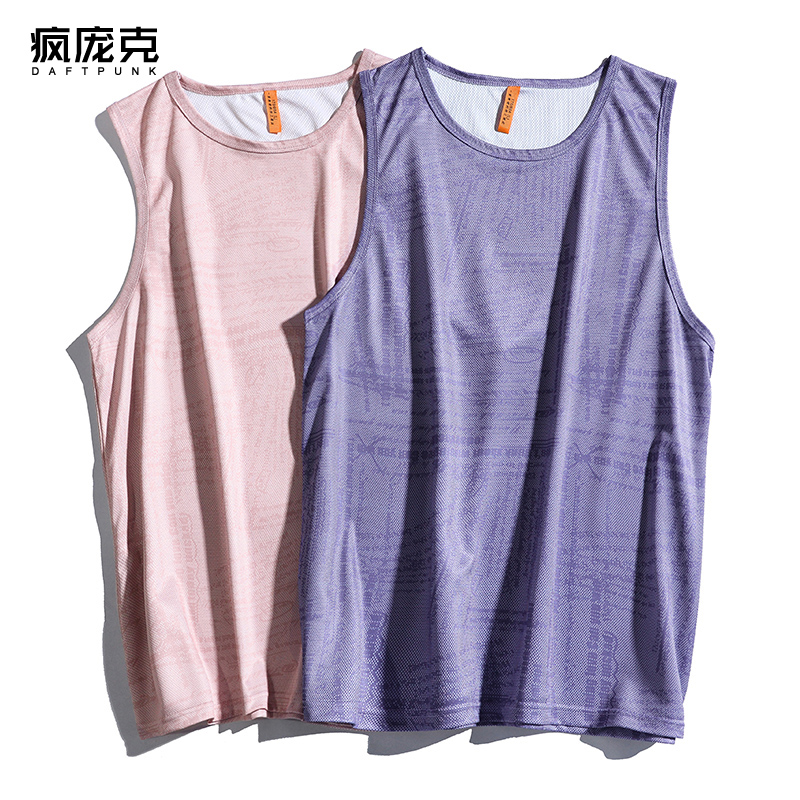 夏季潮流百搭休闲无袖坎肩背心