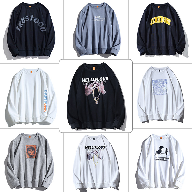 春秋款潮牌hiphop嘻哈卫衣