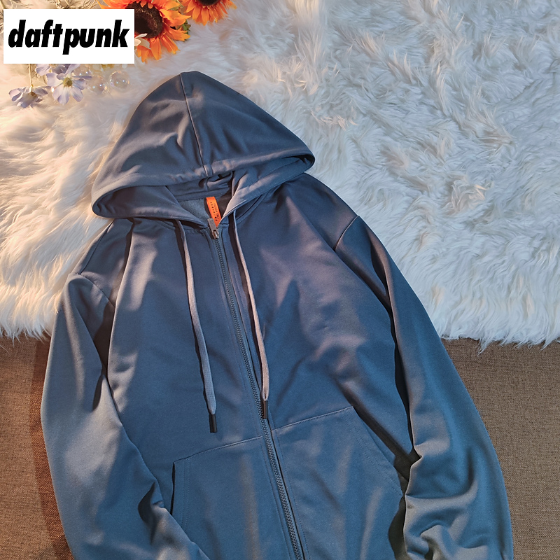 2021秋季潮流ins卫衣薄拉链开衫