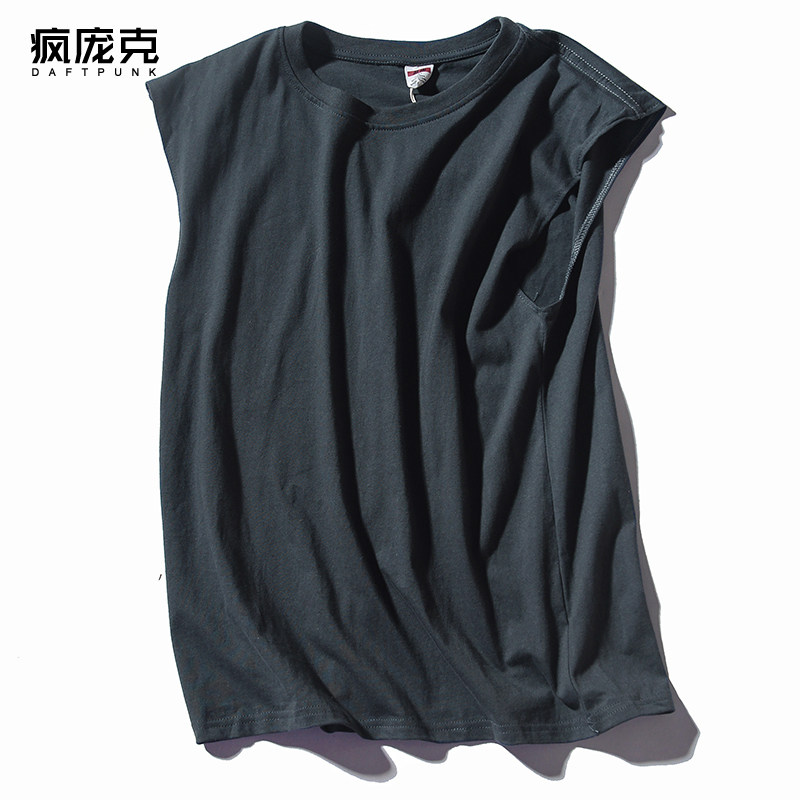 男潮牌运动背心宽松夏季