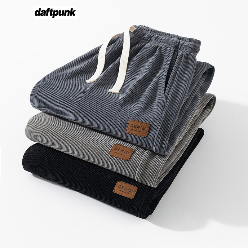 卫裤男士秋冬季束脚运动休闲长裤