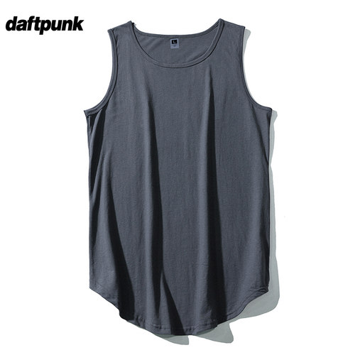 美式纯棉背心男女夏季宽松