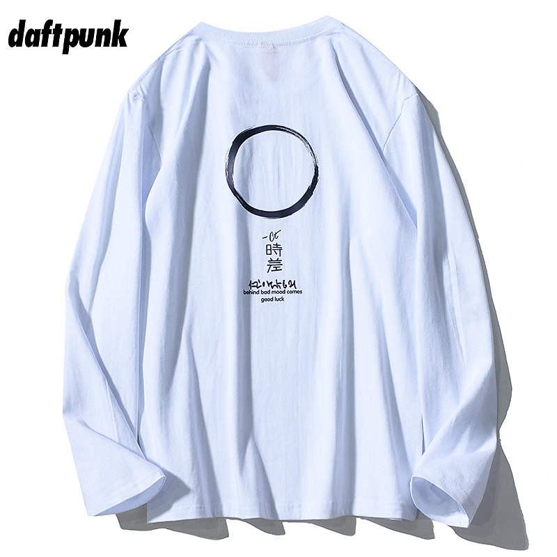 长袖t恤男女2021秋季日系情侣