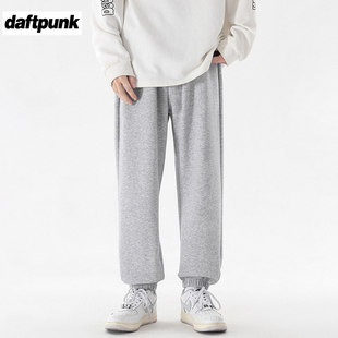 纯棉灰色卫裤休闲运动长裤