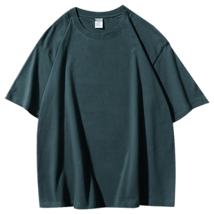 短袖T恤男女纯棉夏季新款纯色宽松打底衫ins韩版潮流情侣装上衣T