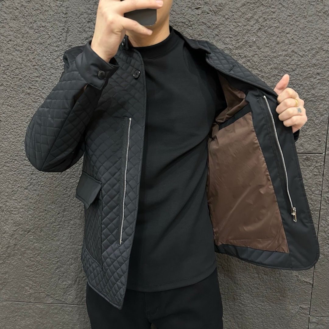 【现货】24171时尚棉衣修身男男士休闲翻领棉服潮流常规百搭立领,男装,棉衣,淘宝优惠券,粉丝福利购,淘宝优惠卷