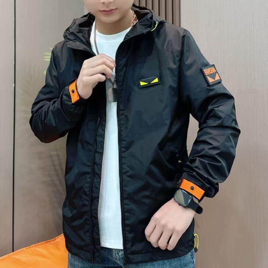 【现货】6602男士连帽新款夹克高端欧货潮牌休闲百搭韩轻奢外套