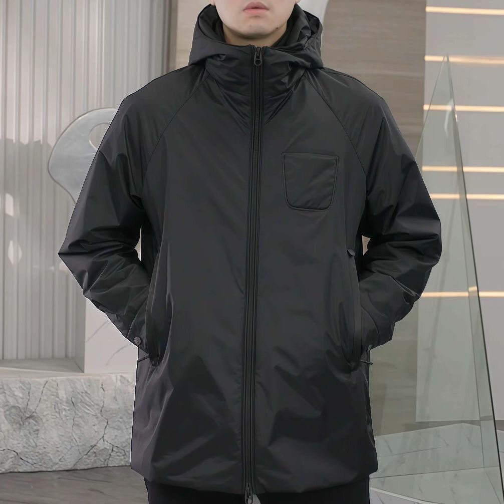 【现货】3310男士连帽薄棉春季新款百搭防风保暖商务休闲户外外套