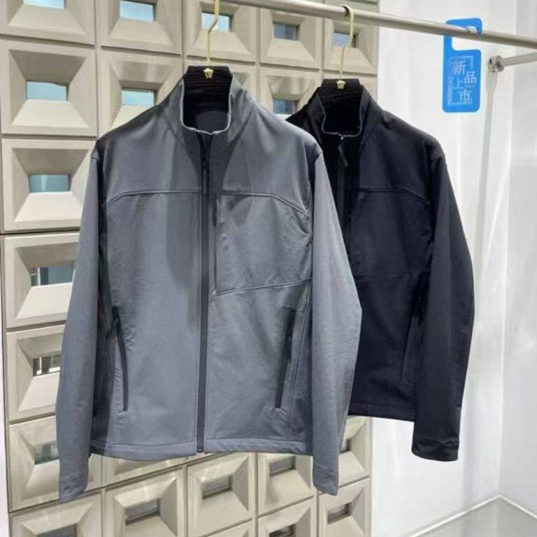 【现货】3107男士立领夹克外套春季商务休闲拉链时尚百搭高级感