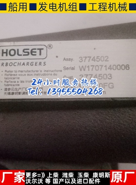 大货车卡车自卸车康明斯发动机HE500FG涡轮增压器3774502 377450
