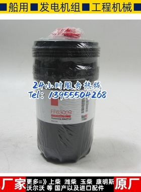 FF63009滤芯5303743福田康明斯发动机柳工915E920D柴油滤芯滤清器