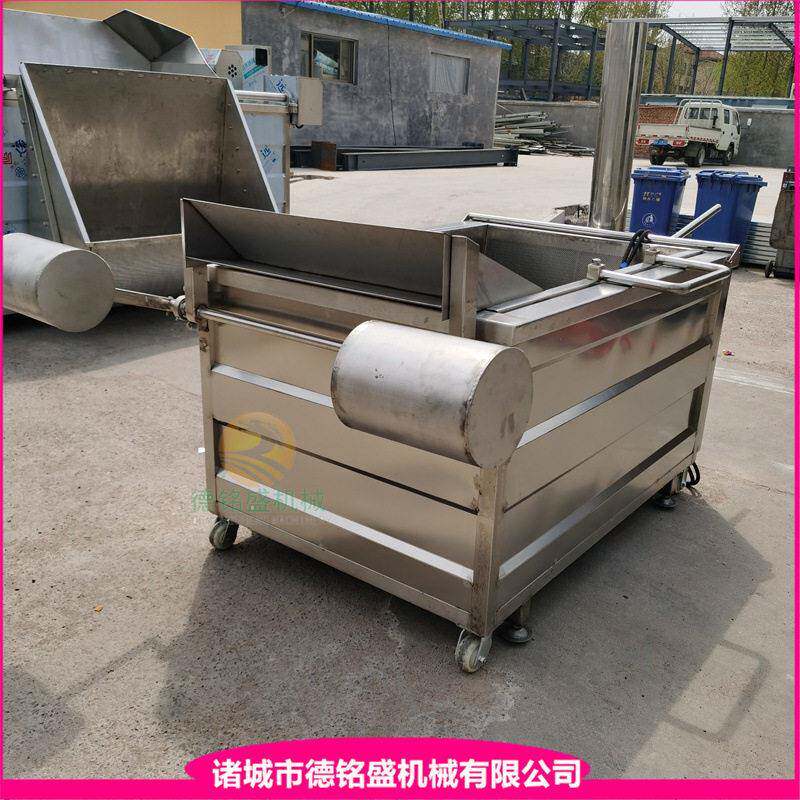 五香怪味豆油炸机 炸蜂蜜红薯片油炸锅 带冲孔内框的薯条油炸机