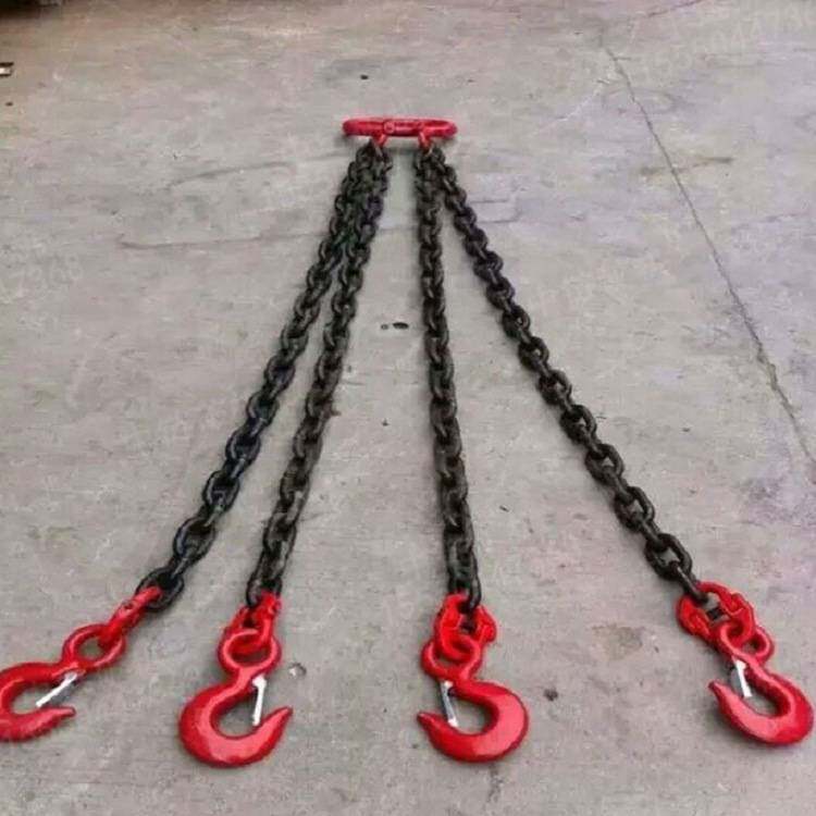 起重链条吊索具吊钩 吊环挂钩行车吊车 锰钢链条 起重吊装工具