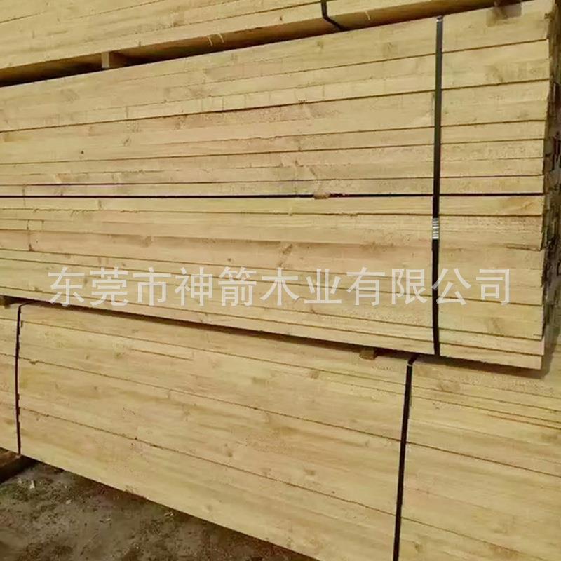 建筑木方建筑模板福建米花旗松铁杉方木46、57、48 规格用于房建