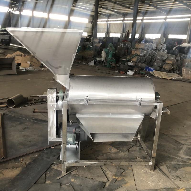 红枣山楂琵琶水密桃去核打浆机梨子破碎机商用不锈钢果蔬榨汁设备