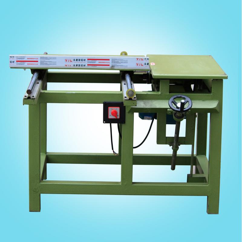 90度简易推台锯实用小型滑台1.5米精密导轨裁板机现货木工机械