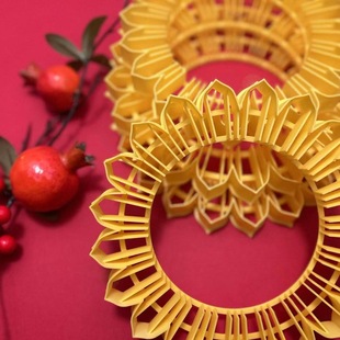 花馍底座模具花环均分刀花馍底座花饽饽底托模具轻黏土造型模具