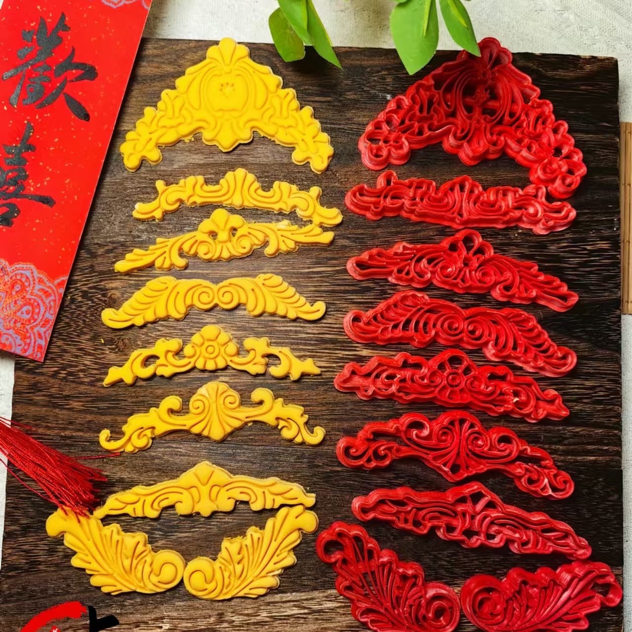 新款复古压边花纹模具DIY造型工具花样手工模具创新造型轻黏土模