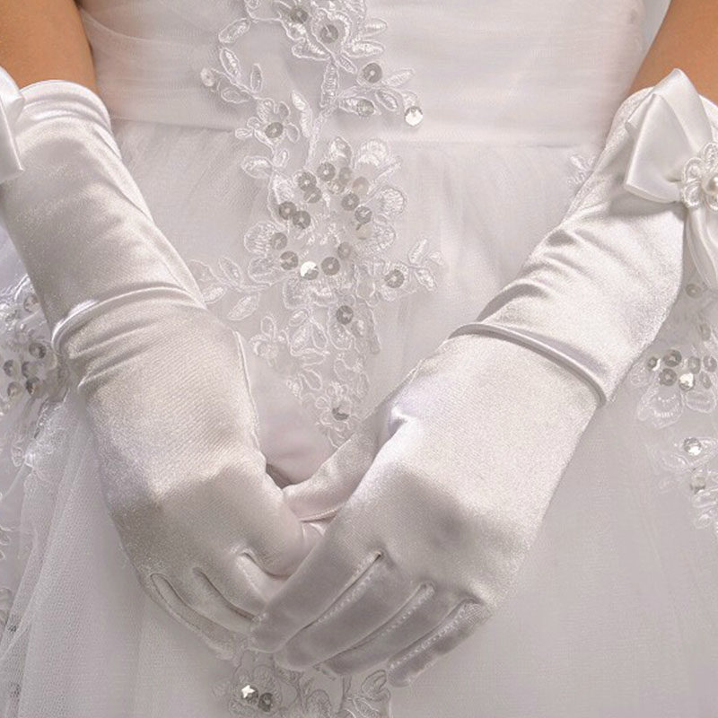 Gants pour fille en satin - Ref 2150057 Image 5