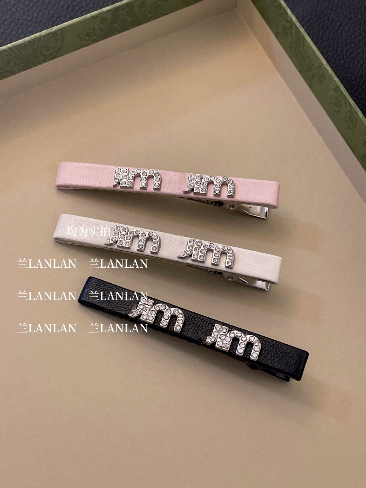 【兰lanlan】甜妹皮质仿羊皮缪粉色白色黑色闪钻鸭嘴夹,饰品/流行首饰/时尚饰品新,发饰,淘宝优惠券,粉丝福利购,淘宝优惠卷