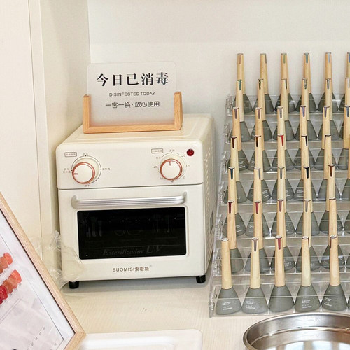 杀毒热风数显修甲器臭氧紫外线消毒柜高温收纳盒修脚店臭氧消毒器