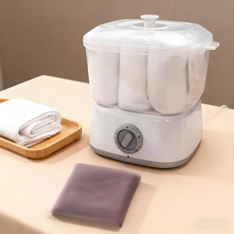 保温机消毒箱酒店能量石药包加热器定时加热箱足浴修面毛巾加热器