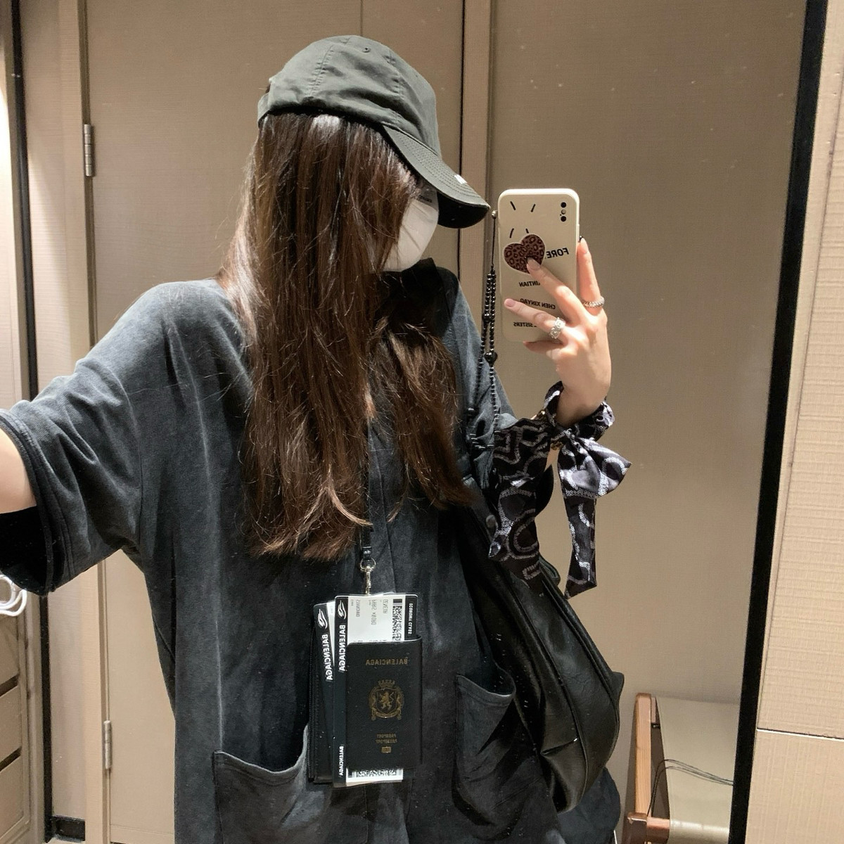 卡通印花水洗复古短袖连体裤