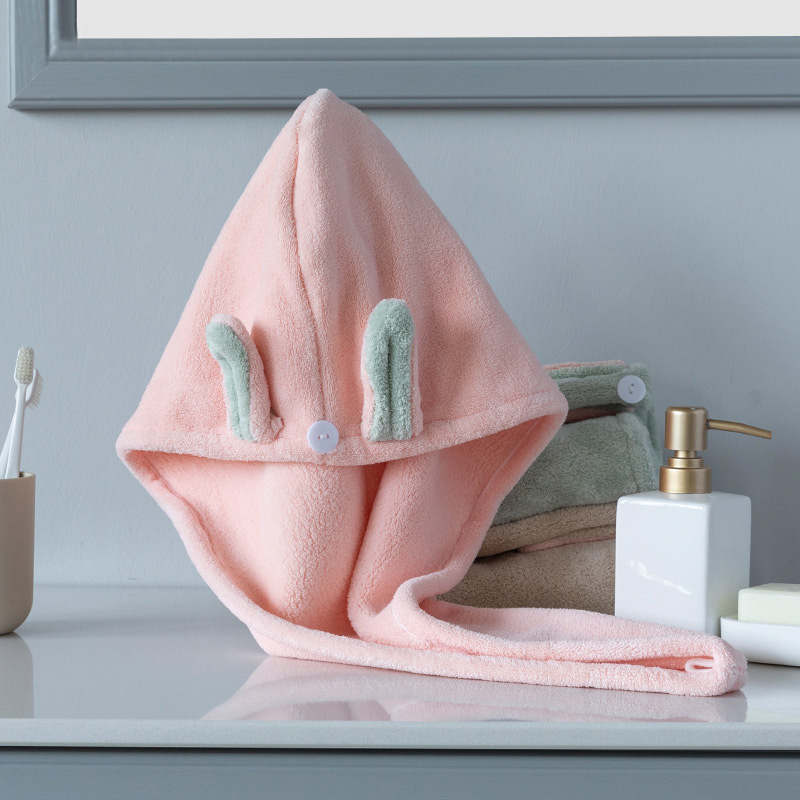 干发帽超强吸水加厚可爱不掉毛