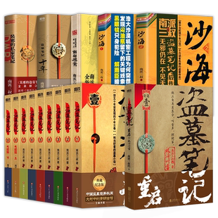 盗墓笔记全套22册 南派三叔著 藏海花沙海十年吴邪的私家笔记南部档案良渚密码深渊笔记世界老九门盗纪时与邪共予起灵书侦探小说书