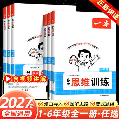 一本数学思维训练人教版
