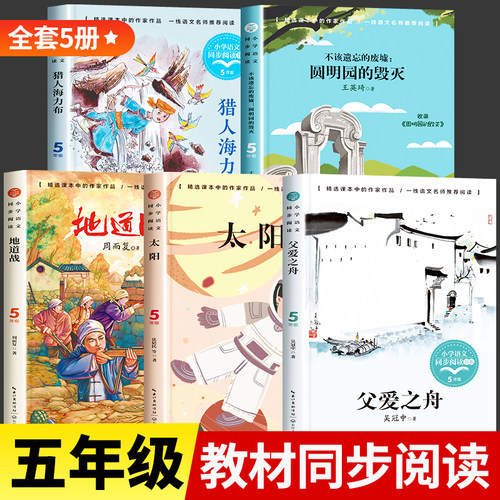 五年级上册课外书圆明园的毁灭